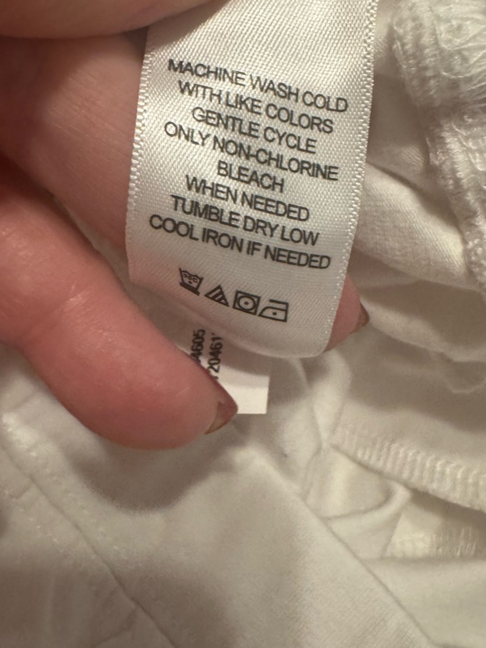 NWT Catherine's White Pull-On Capri Pants PLUS: 26/28    #14 - Picture 5 of 7